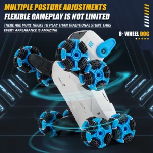 F03 Children Remote Control Car Simulation robot dog Vehicle Intelligent dual control RC Cars Kids Christmas Toys