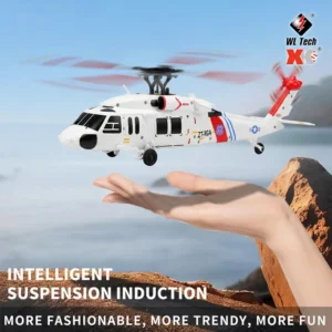 2026 New WLtoys K270 RC Helicopter 2.4G 4CH Brushless Motor with Optical Flow Altitude Hold 6-Axis Gyroscope Drone Toy for Kids