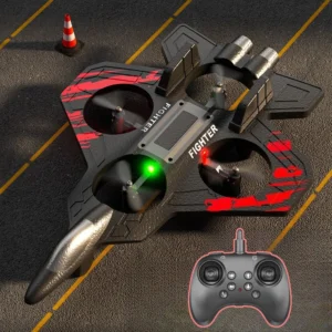 RC Hobby 2.4G Foam Fighter Jet Stunt Flying Helicopter Remote Control Airplane Drone with Lights