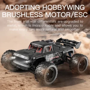 KF16 1:12 4WD RC Car 70KM/H Off Road 2.4G High Speed Racing Brushless Remote Control Cars Drift Monster Truck VS Hyper Go 14210