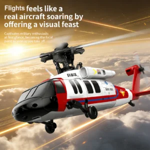 Remote controlled helicopter with brushless motor