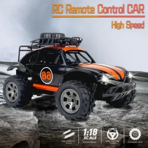 1:18 2.4G 4 Channels RC Beetle Rock Crawlers Car
