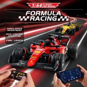 1:43 Mini Formula Racing Alloy RC Cary Model Car