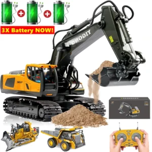 4WD Remote Control Excavator Toy Radio Controlled
