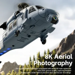 8K HD Camera RC Helicopter With LCD Screen