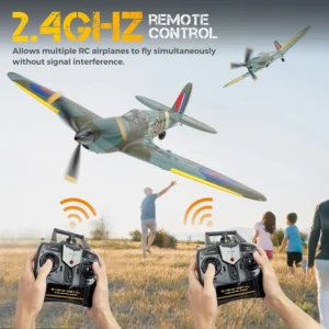 RC Plane - 4CH with Gyro 3 Modes 2 Batteries
