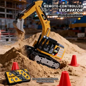 RC Excavator Engineering Vehicle Alloy Desktop