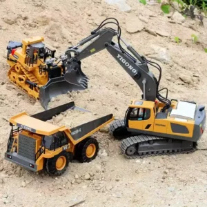 2.4G 11 Channels RC Construction Vehicle Set