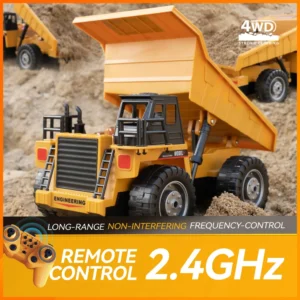 New 4WD Remote Control RC Alloy Dump Truck